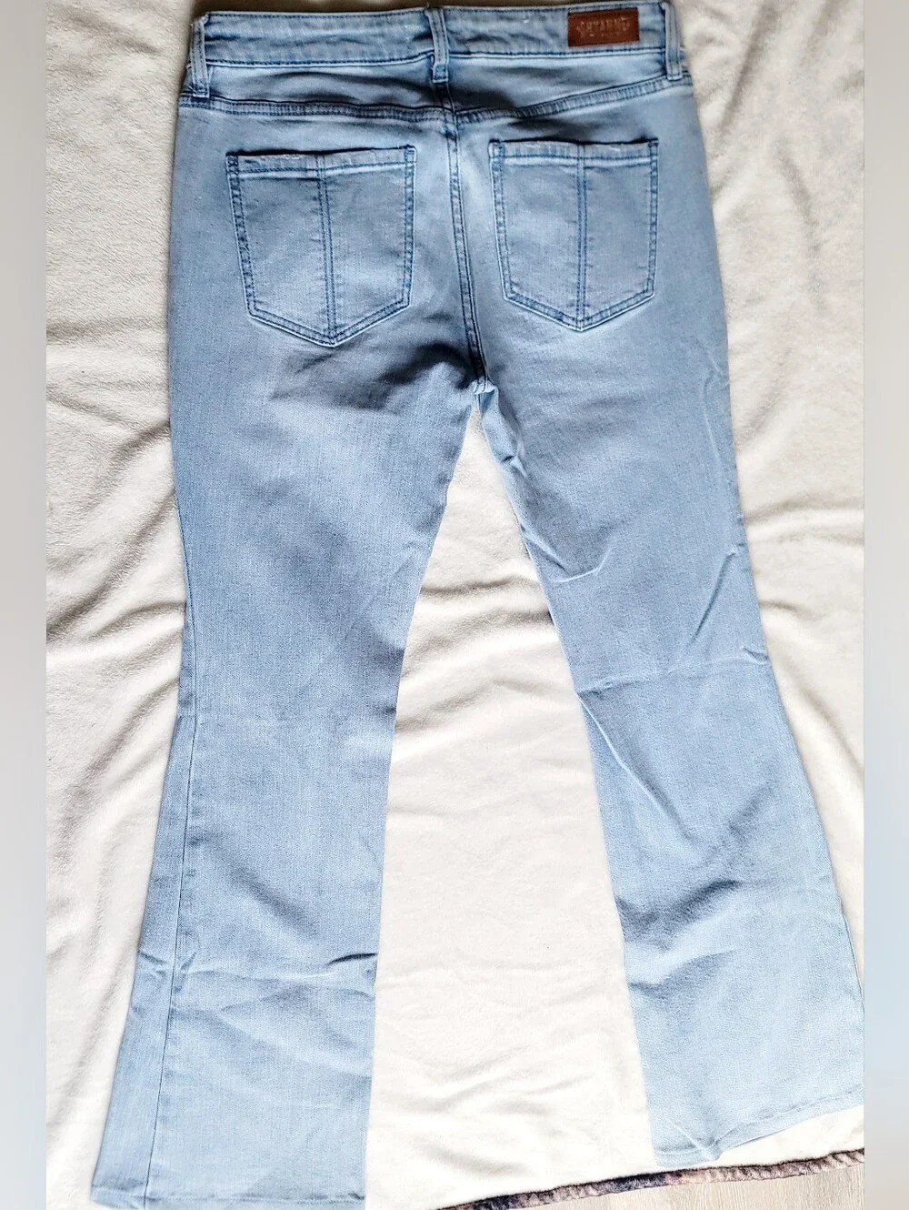 Shyanne Women Sz 30 Joni High Rise Trouser  Stretch Denim Jeans Bootcut Flaired